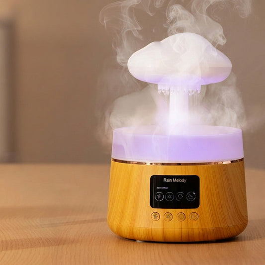 Rain Cloud Atmospheric Lamp & Aromatherapy Humidifier